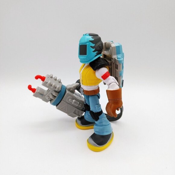 Fisher-Price Rescue Heroes Carlos Kitbash Cadet 5.5in Action Figure + Accesories - Picture 6 of 6